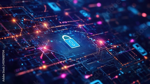 VPN encryption path illustration showing secure tunnel style, layered encryption protocols, and private access in secure network architecture diagram 