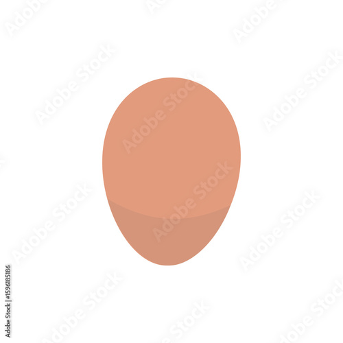 egg isolated on white background