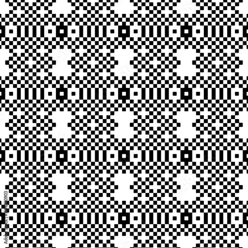 Abstract texture for fabric print, card, table cloth, furniture, banner, cover, invitation, decoration, wrapping.Seamless repeating pattern. Black and white color.Carpet pattern texture.