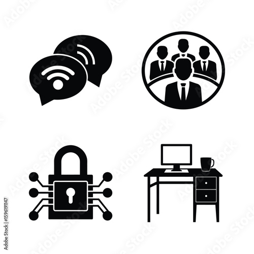 This name captures the key themes—communication, wireless technology, and icons—without using a colon and remains easy to understand