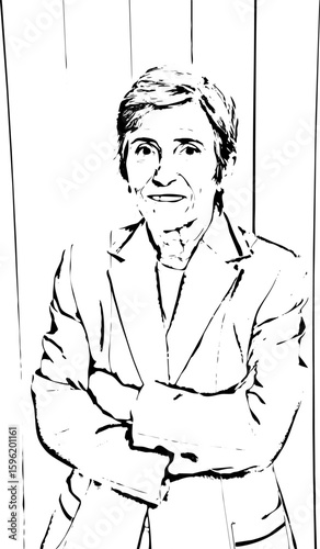 Senior business woman