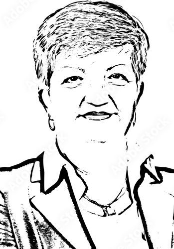 Head shot of mature business woman