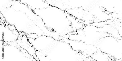 Minimal white marble texture with delicate black veins flowing organically. Perfect for elegant backgrounds, luxury branding, modern interiors, and high-end graphic design projects.