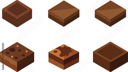 Brownie Vector Illustration