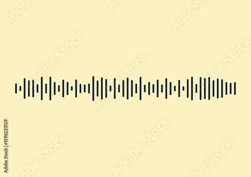 abstract sound wave spectrum background vector design