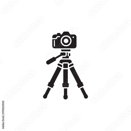 camera on tripod