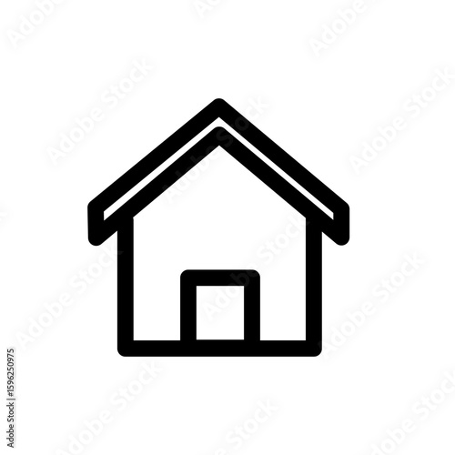 Icon Interface user Website Home Vector Outline style 