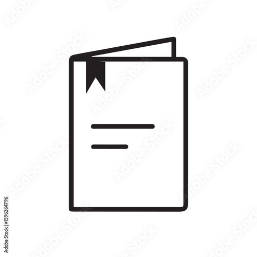 Catalogue icon set and art vector illustration