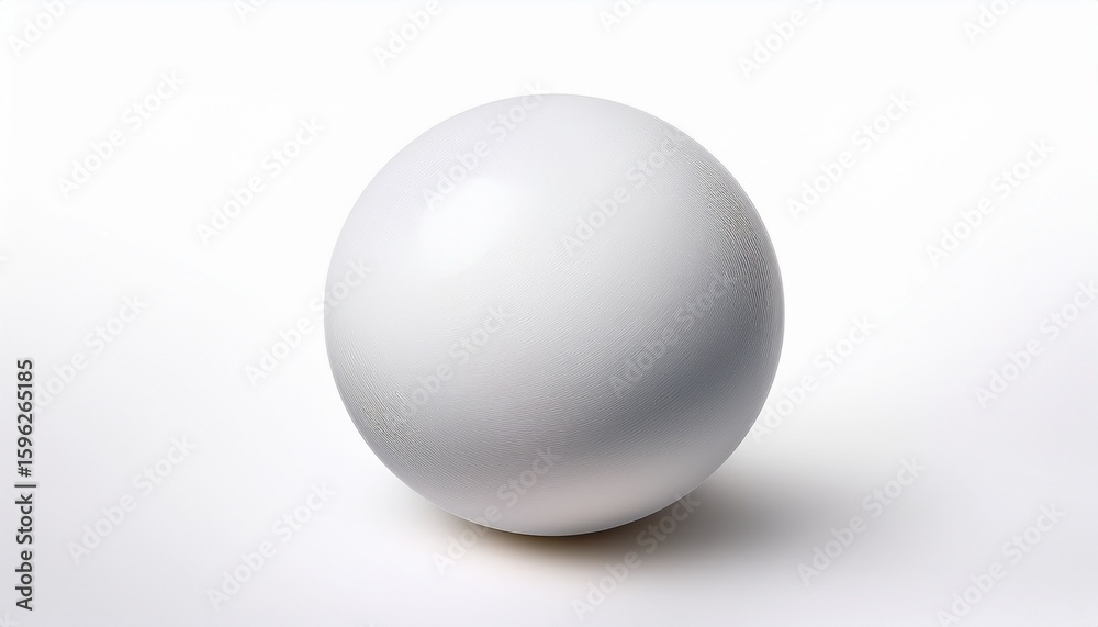 white ball isolated on white background 3d rendering white ball isolated on white background 3d rendering