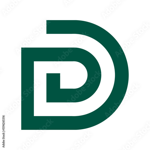 D D bussines brand logo icon