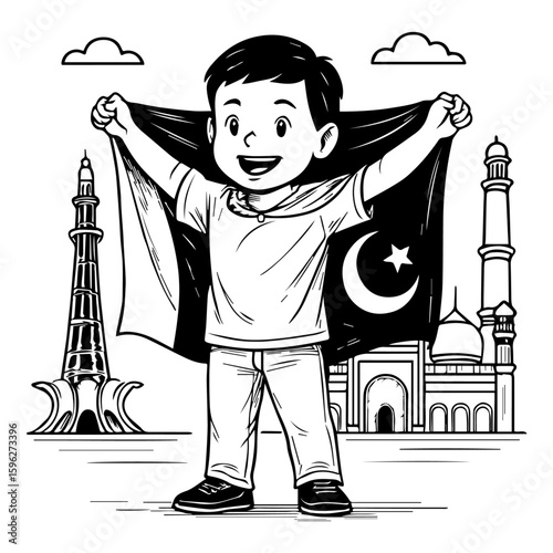 14 august flage vector