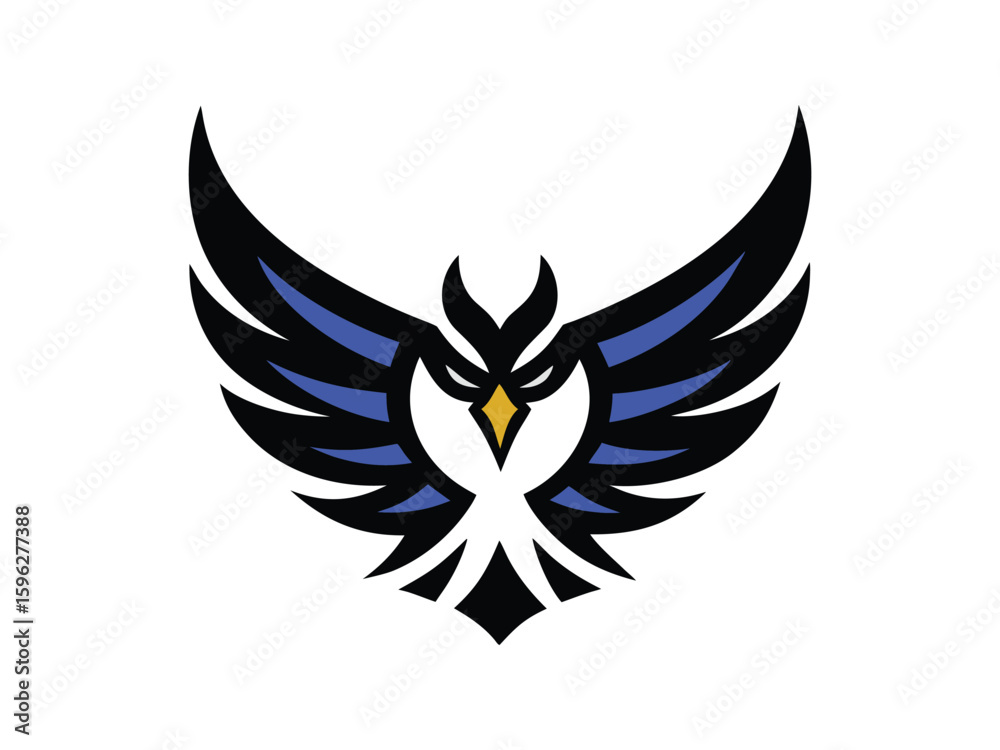 Obraz premium eagle vector logo design