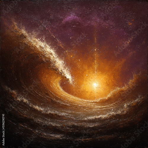 Cosmic Wave In Space