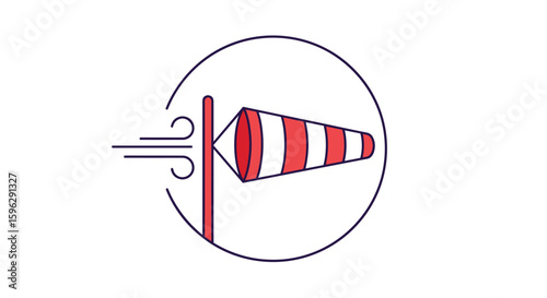 Understanding wind sock functionality aviation weather measurement and airflow direction indicator usage