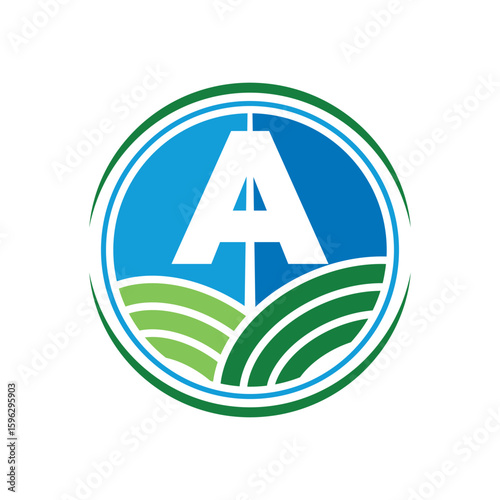 A Letter With Agriculture Firm Logo