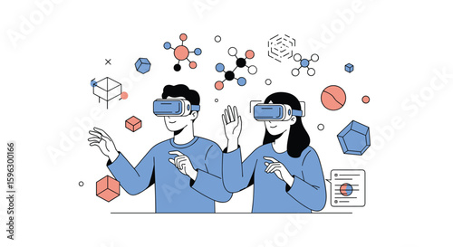 Exploring immersive virtual reality worlds engaging in interactive digital experiences through advanced headset technology