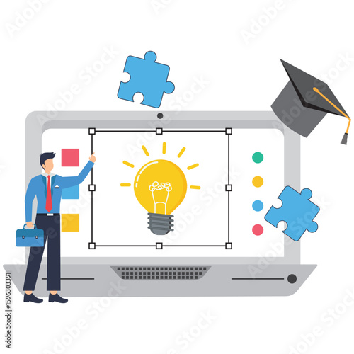 Personal Branding Self-Assessment Illustration