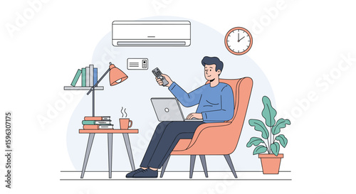 Modern home comfort control technology for effortless climate management and personalized environment enhancement