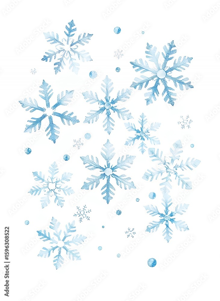 Fototapeta premium Winter Wonderland Microstock Image