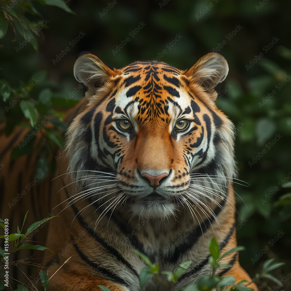 Fototapeta premium Tiger in natural habitat