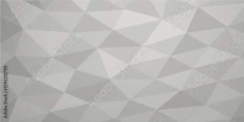Abstract geometric vector pattern with colorful triangle mosaic shapes, ideal for a modern design wallpaper or seamless backdrop illustration