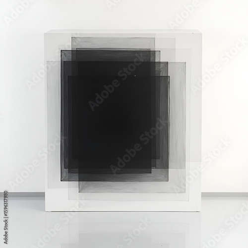Untitled (Black on Grey)