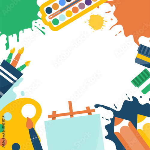 Kids Art Poster Template