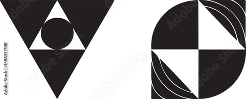 "Harmonic Geometry: Exploring Abstract Shapes and Symmetry"