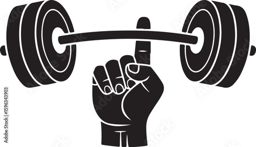 Modern Gym Dumbbell Silhouette

Fitness Workout Dumbbell Vector

Heavyweight Dumbbell Icon for Gym

Minimalist Gym Dumbbell Illustration

Strength Training Dumbbell Design