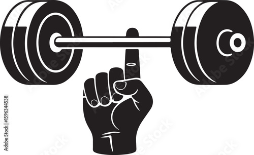 Modern Gym Dumbbell Silhouette

Fitness Workout Dumbbell Vector

Heavyweight Dumbbell Icon for Gym

Minimalist Gym Dumbbell Illustration

Strength Training Dumbbell Design