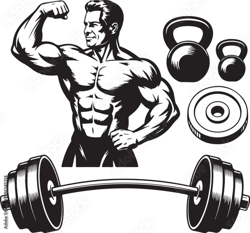 Modern Gym Dumbbell Silhouette

Fitness Workout Dumbbell Vector

Heavyweight Dumbbell Icon for Gym

Minimalist Gym Dumbbell Illustration

Strength Training Dumbbell Design