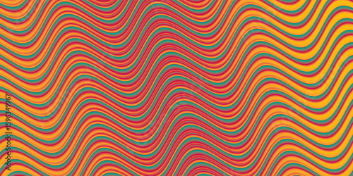 Abstract wavy colorful background 