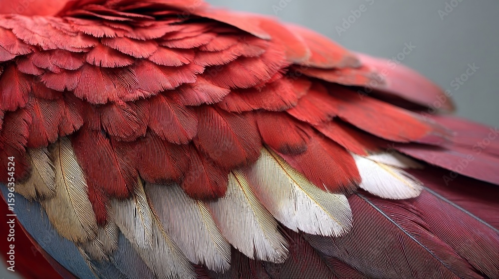 Obraz premium red and yellow macaw