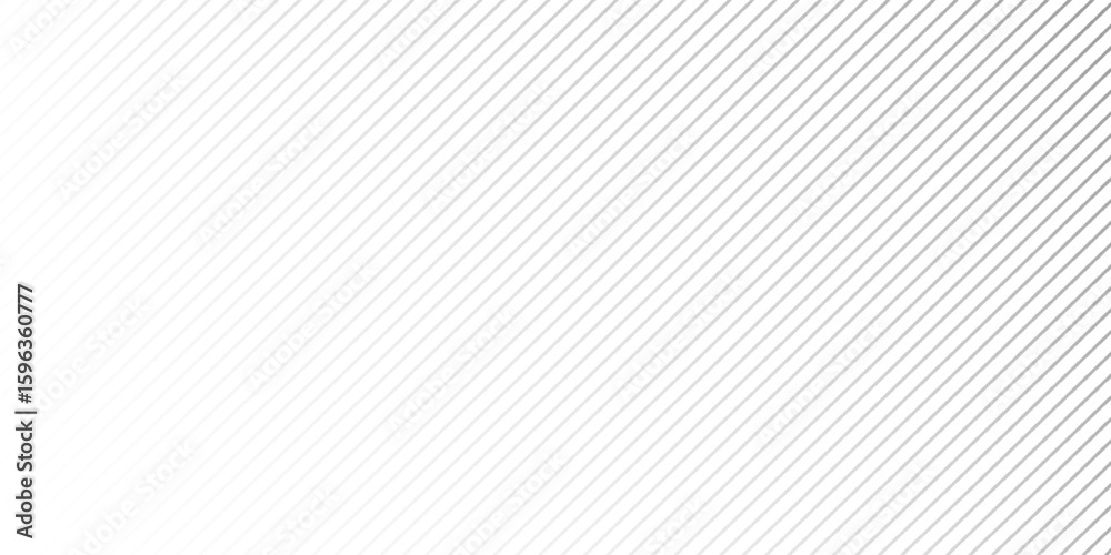 Obraz premium Slant line halftone gradation texture. Fading diagonal stripe gradient background. Black oblique pattern backdrop. Vanishing thin parallel line wallpaper for overlay