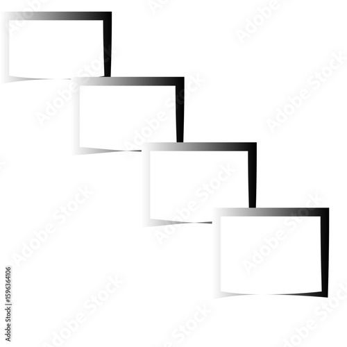 blank photo frame