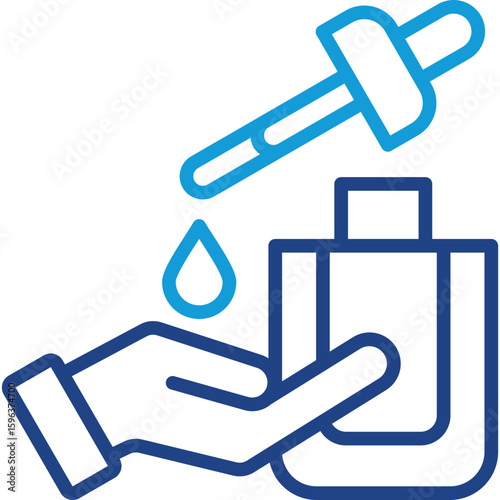 Serum line color icon