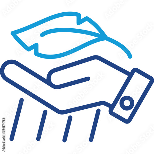 Sensitive line color icon