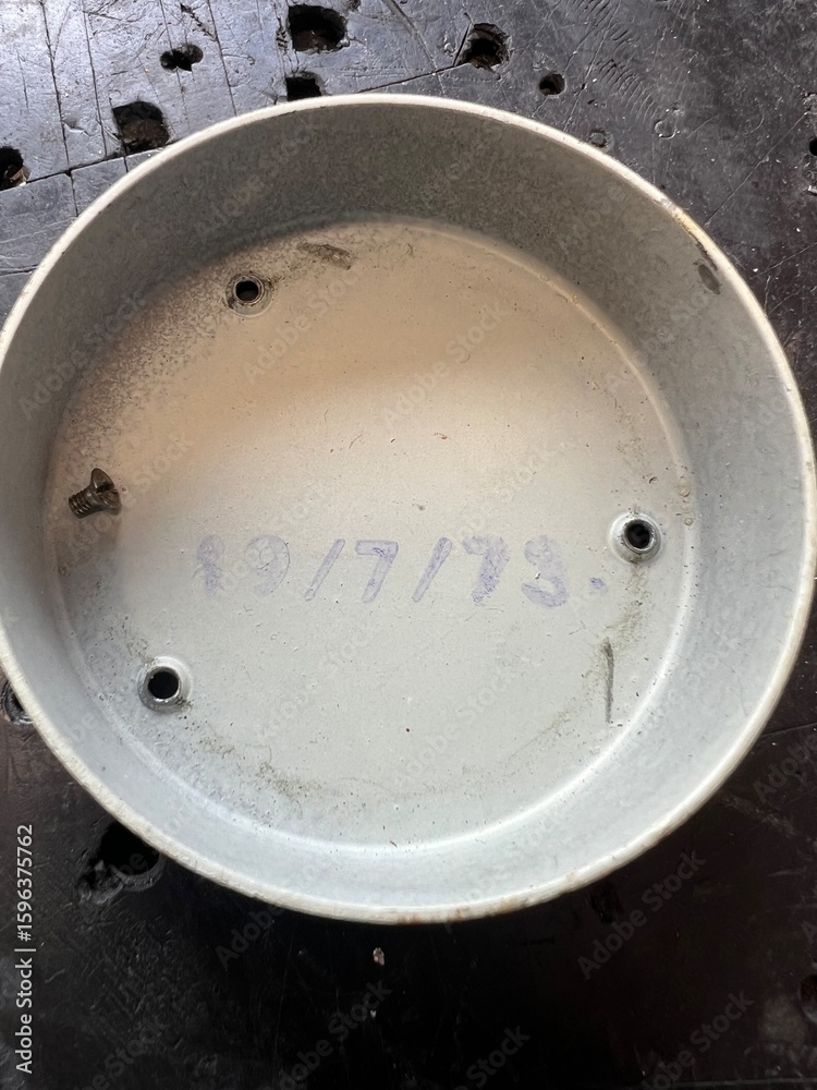 Fototapeta premium 19/07/1973 stara data oryginał 