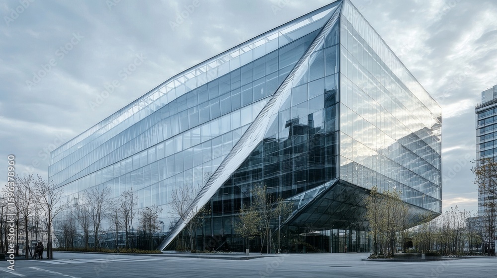 Fototapeta premium modern office building