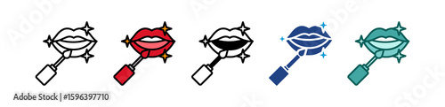 Lip Balm multiple icon