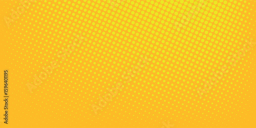 Dots halftone yellow and dark blue color pattern gradient grunge texture background. vector grunge. modern