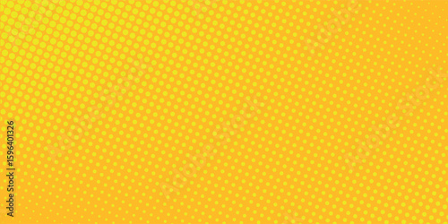 Dots halftone yellow and dark blue color pattern gradient grunge texture background. vector grunge. modern