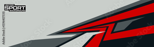 Race car wrap decal designs. Abstract racing and sport background for car livery.