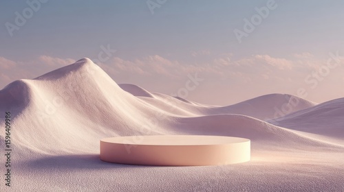 snow covered mountains