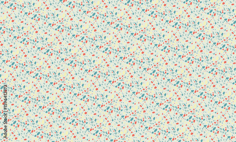 Seamless Terrazzo Stone Fragment Pattern Design Seamless Terrazzo Stone Fragment Pattern Design
