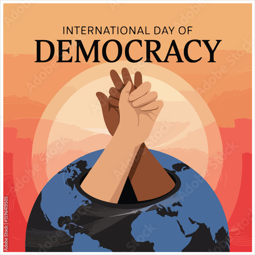 Promotes democratic values human rights freedom and participation in decision making processes