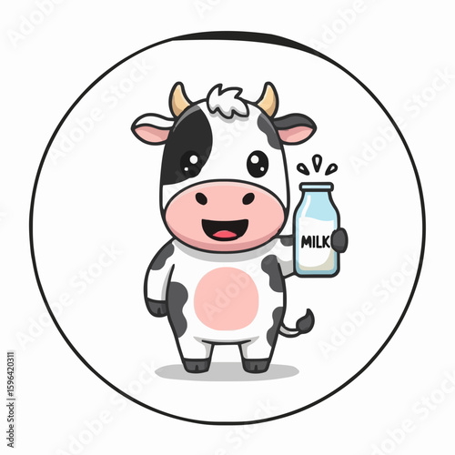 funny cow cartoon
