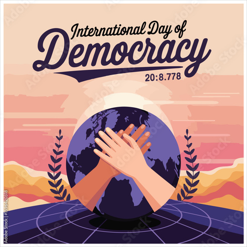Promotes democratic values human rights freedom and participation in decision making processes