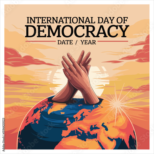 Promotes democratic values human rights freedom and participation in decision making processes