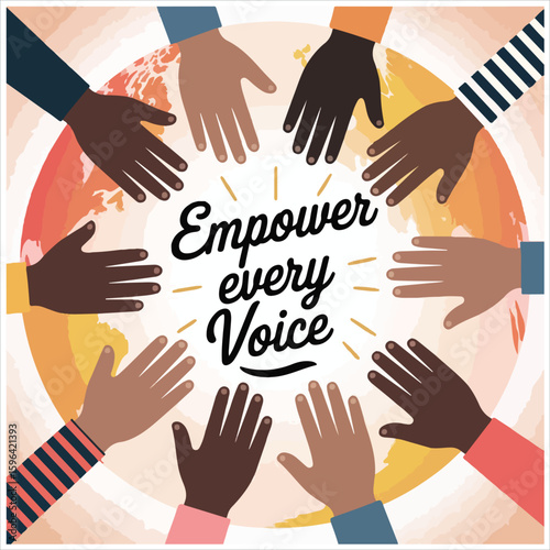 Promotes democratic values human rights freedom and participation in decision making processes